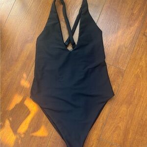 Skatie Zoey Black one-piece LARGE